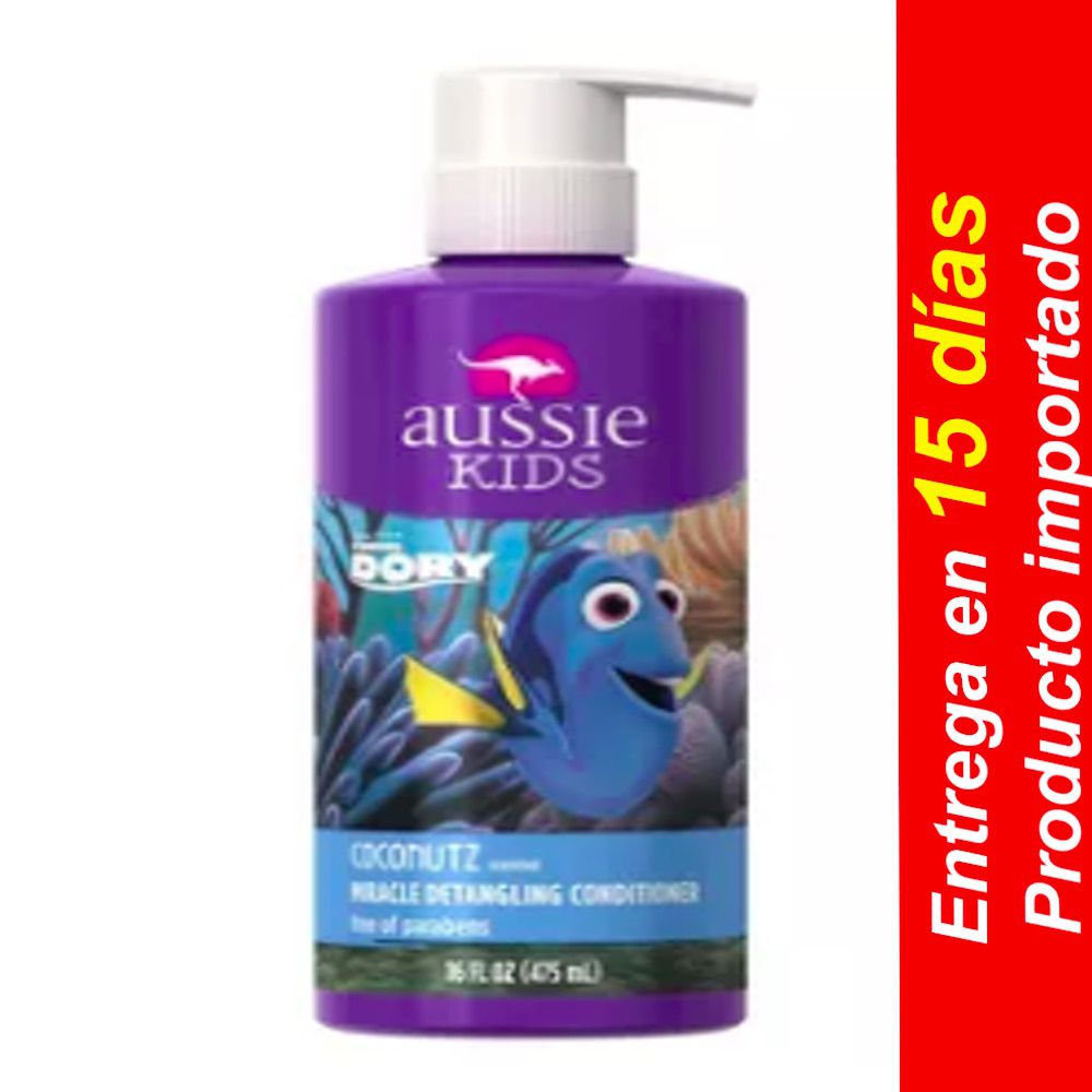 Acondicionador Aussie Kids Finding Dory Coconutz – 16 fl oz- Entrega 15 dias