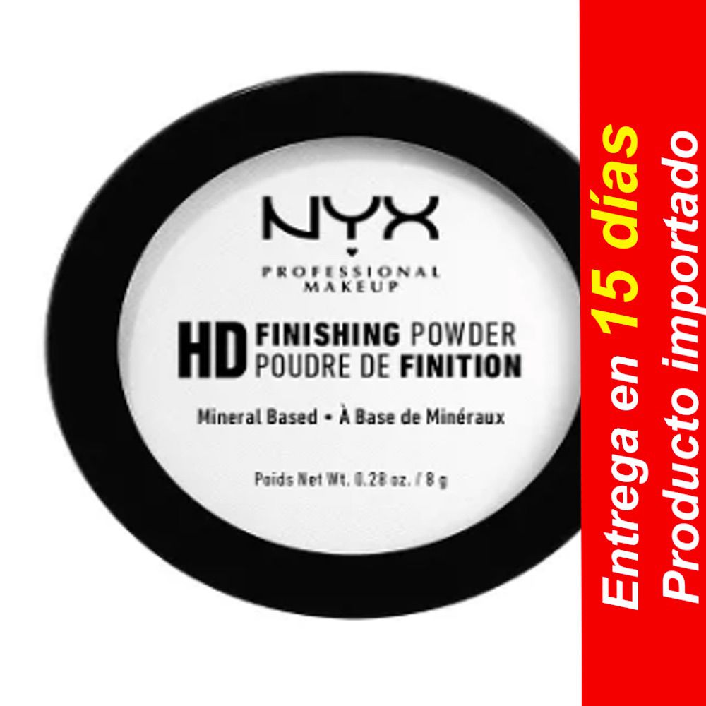 Polvo de acabado HD de NYX Professional Makeup- Entrega 15 dias