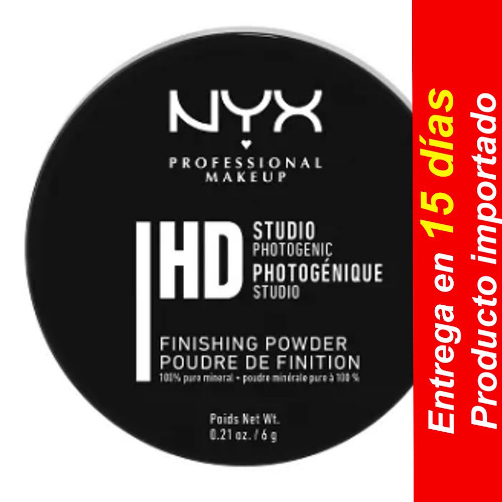 Polvo de acabado de estudio HD de NYX Professional Makeup – 0.21 oz- Entrega 15 dias