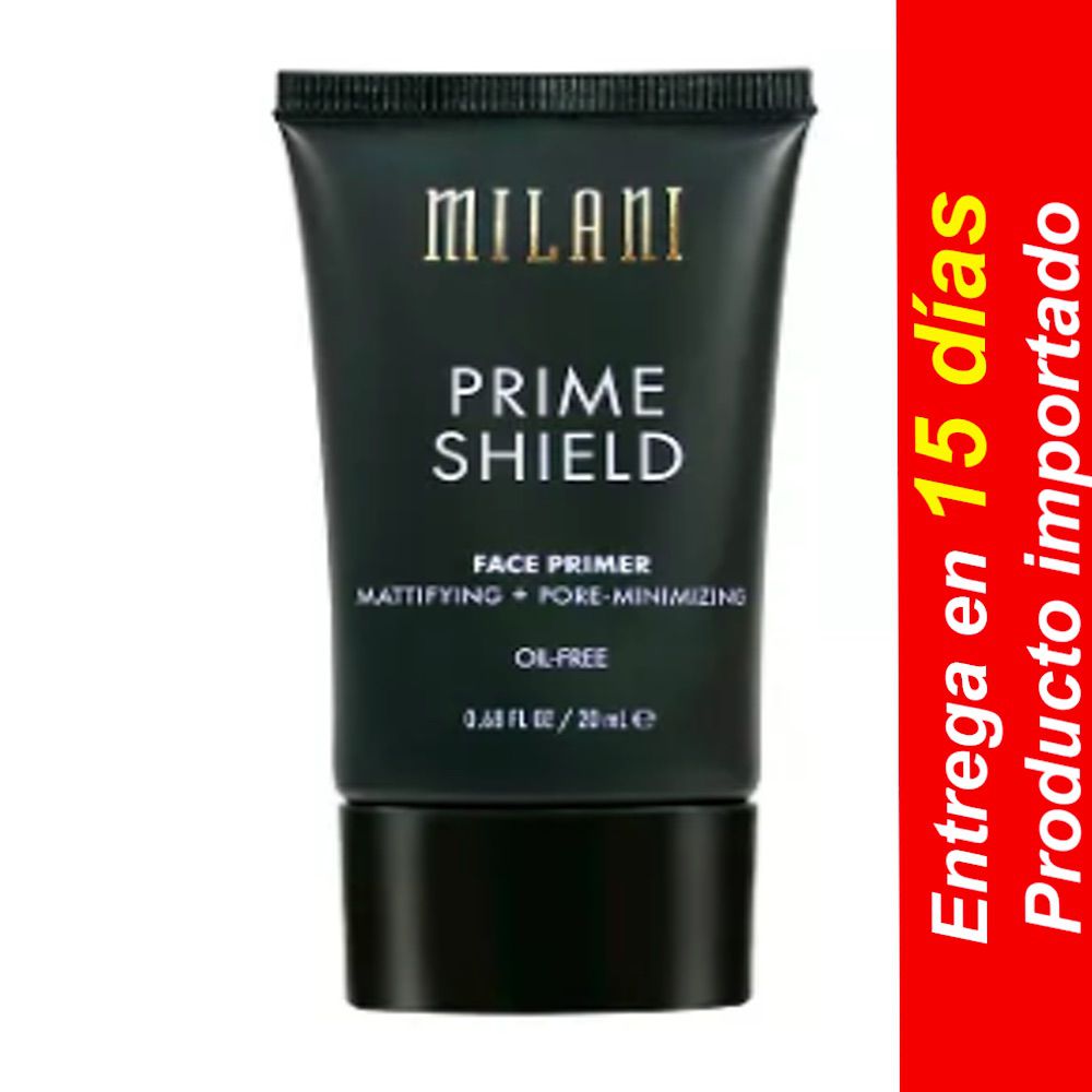 Imprimador facial matificante y minimizador de poros Milani Prime Shield 0.68 oz. -Entrega 15 dias