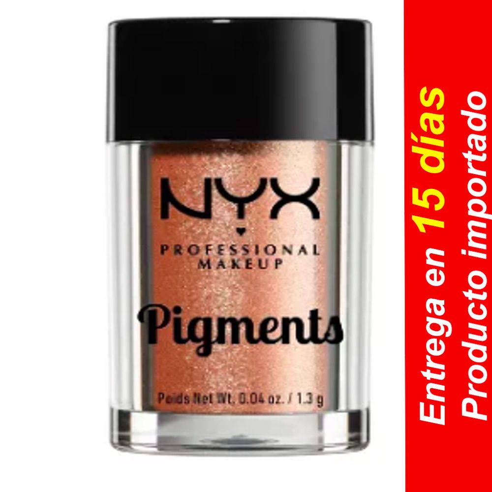 Pigmentos de sombra de ojos de alto brillo de NYX Professional Makeup-Entrega 15 dias
