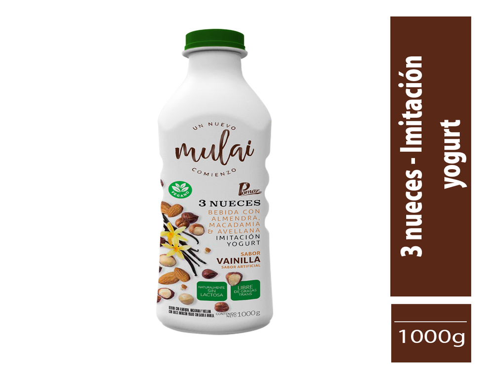 BEBIDA CON ALMENDRA VAINILLA 1000 ML mulai