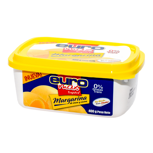 MARGARINA DE MESA EUROMAX  x 400 GR