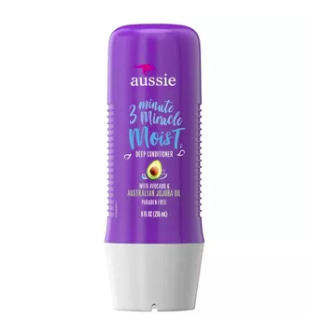 MAS VENDIDO*Aussie Miracle Moist 3 Minute  con aguacate para reparar el cabello seco - 8 fl oz- Entrega 15 dias