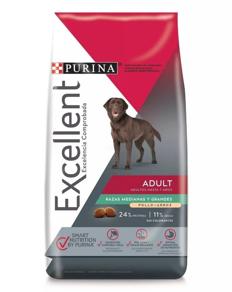 Excellent Adult Raza Med Grande x 8 kg