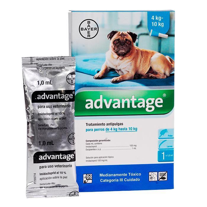 Advantage Perros Pipeta x 1 ml (4 - 10 kg)