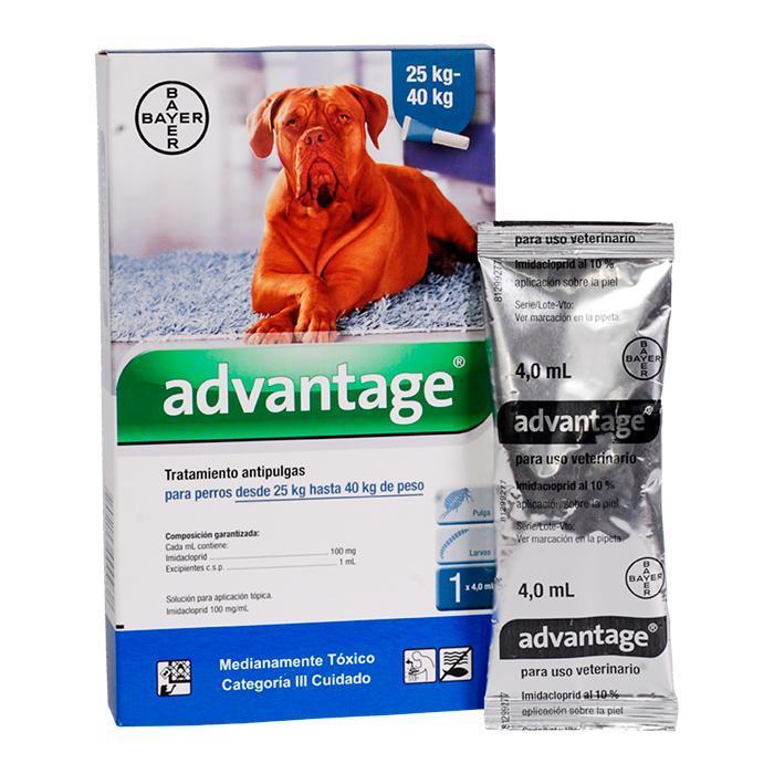 Advantage Perros Pipeta x 4 ml (25 - 40 kg)