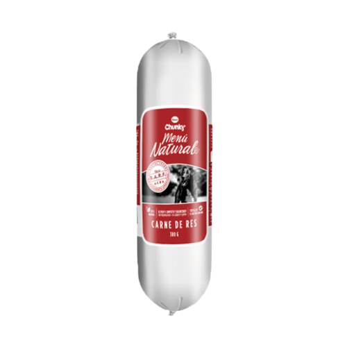 Chunky Barra menú natural perros Res x 300 gr