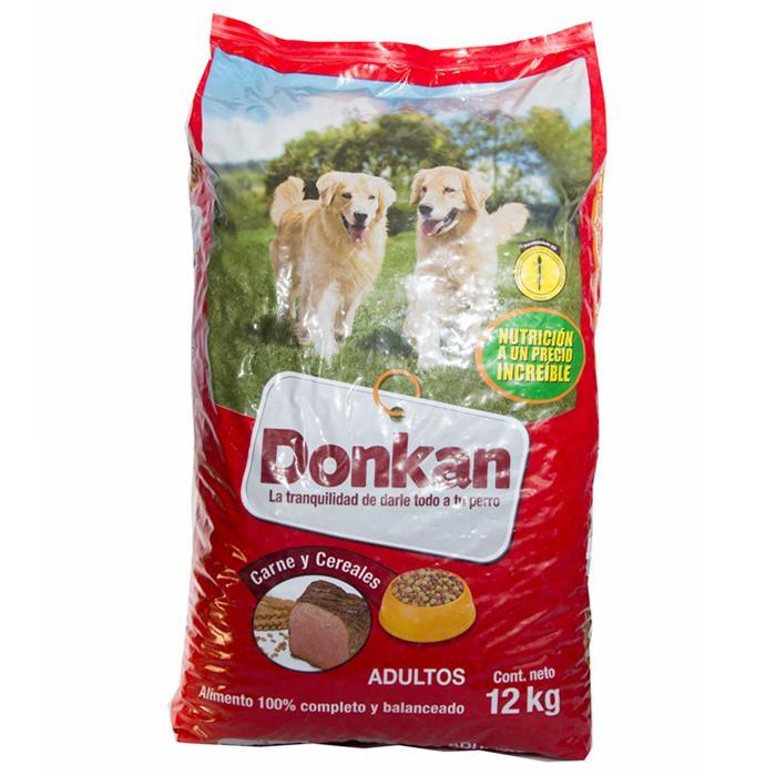 Donkan carne y cereales x 12 kg