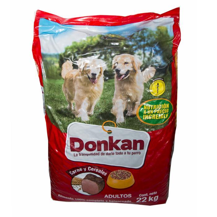 Donkan carne y cereales x 22 kg