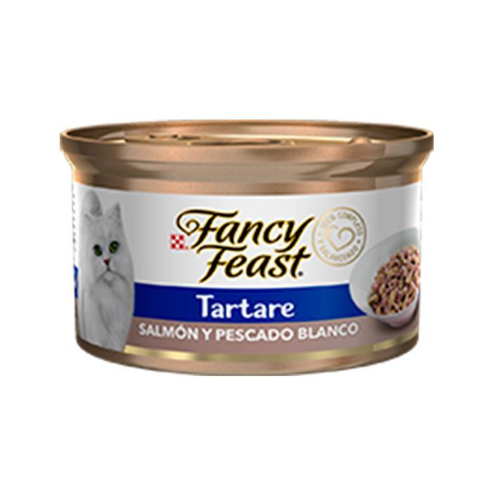 Fancy Feast Tartare Salmón y Pescado Blanco x 85 gr