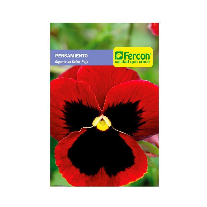 Semilla Flor Pensamiento Rojo 0.3 gr