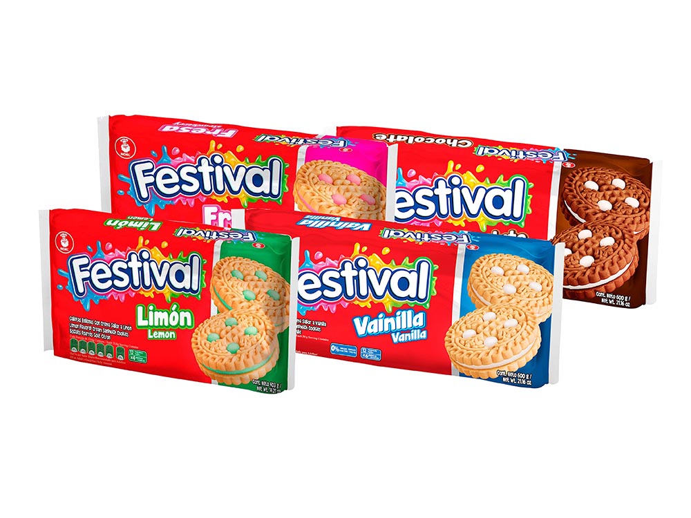Oferta galleta festival 12×6 pague 12 lleve 13  (sabores surtidos)