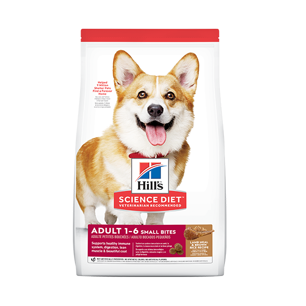 Hills Adulto razas pequeñas x 4.5 lb (Cordero y Arroz)