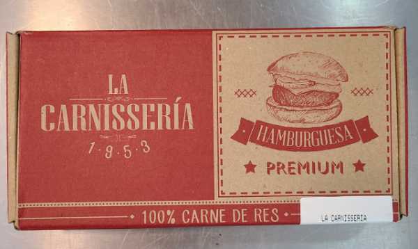 Hamburguesa premium de la carnisseria x 4 unds de 150 grs