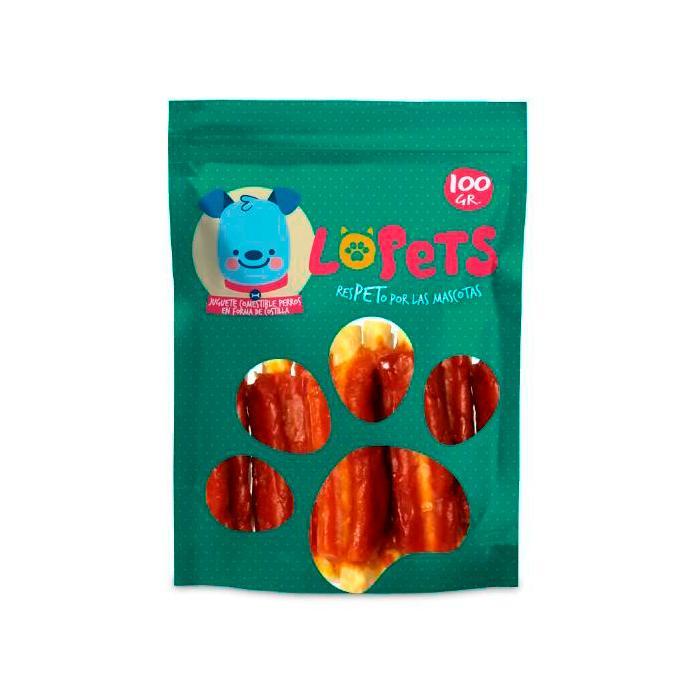 Juguete Comestible Hueso Costilla 100 gr
