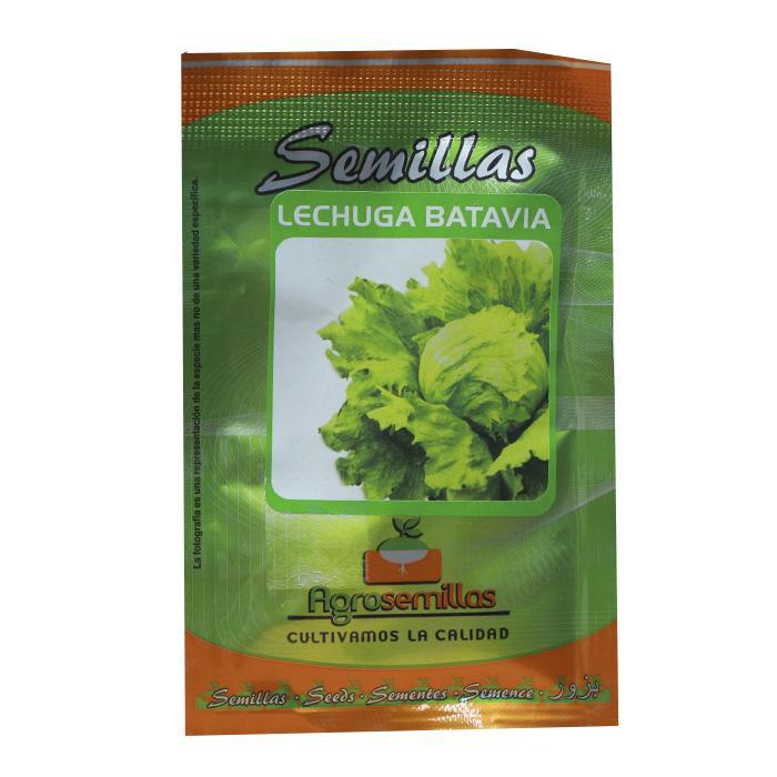 Semilla Lechuga Blanca Lisa Agrosemillas Sobre x 5 gr