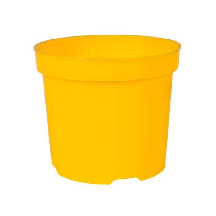 Maceta Amarillo Redond 8.5 cm