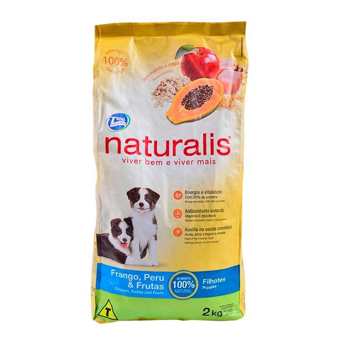 Naturalis Filhote Frango & Peru x 2 kg