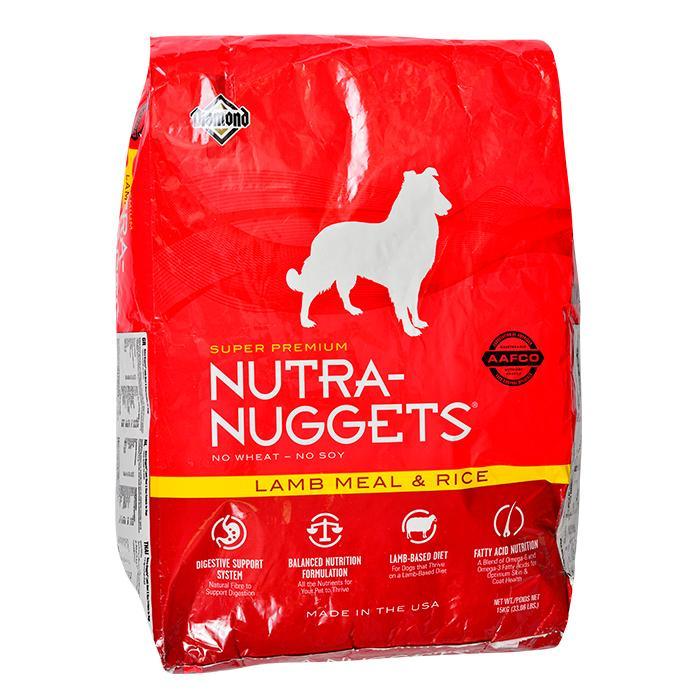 Nutra Nuggets cordero y arroz x 15 kg