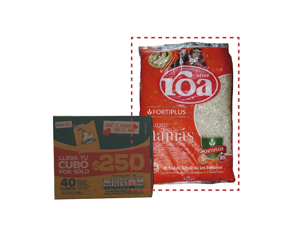oferta knor x40 cubos gratis roa x500 gr