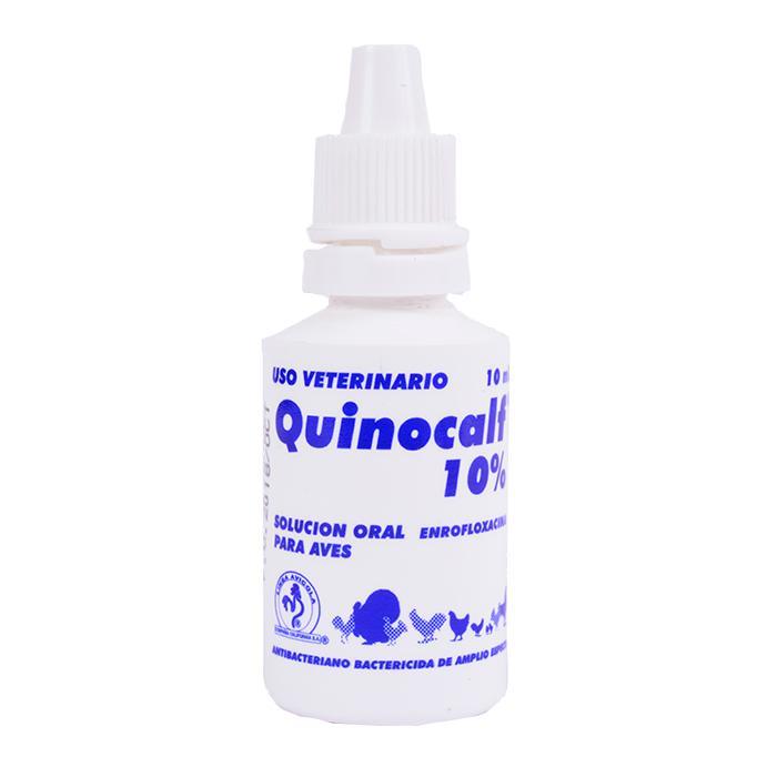 Quinocalf 10% Solución Oral Aves x 10 ml