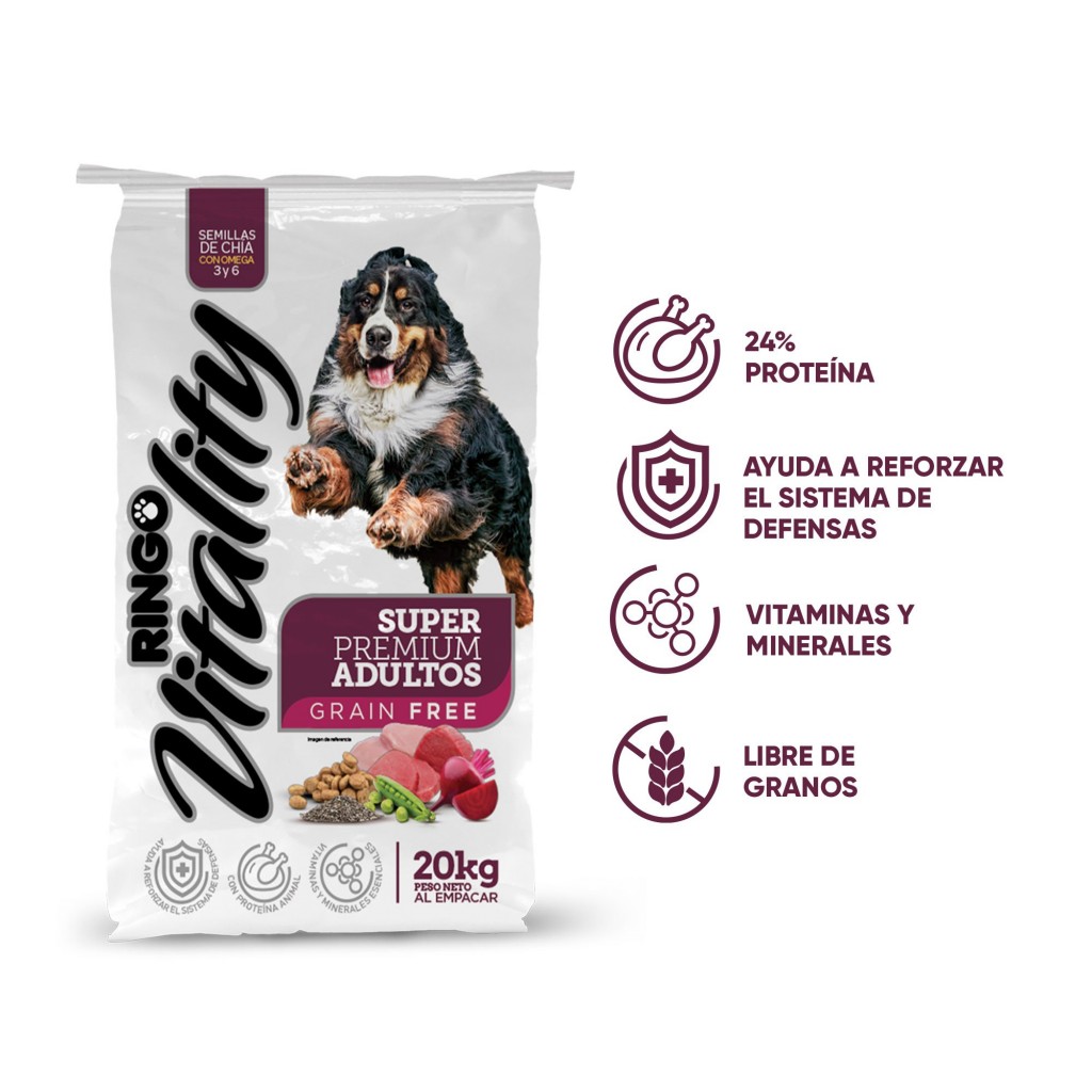 Ringo Vitality Adultos 20 kg