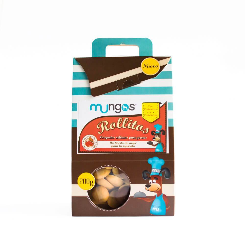 Mungos Rollitos de Carne 200 gr