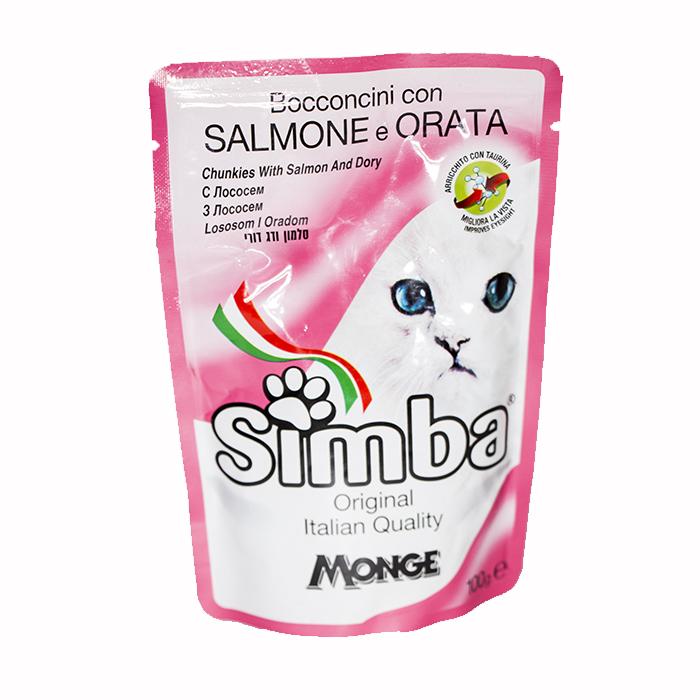 Simba Cat Salmón x 100 gr