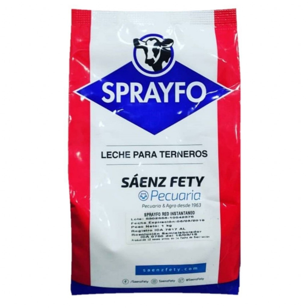 Leche Sprayfo Terneros Red x 25 kg