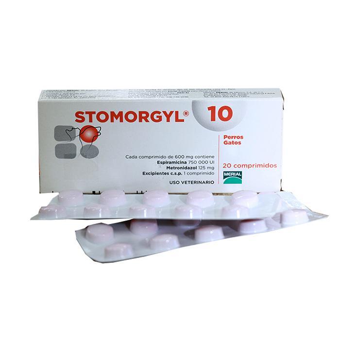 Stomorgyl 10 (Caja x 20 comprimidos)