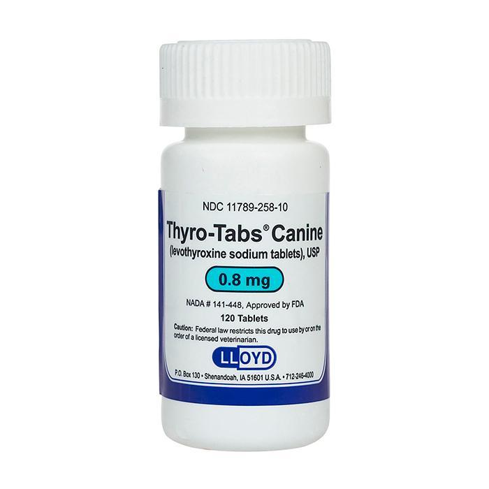 Thyro Tabs Canine x 0.8 mg