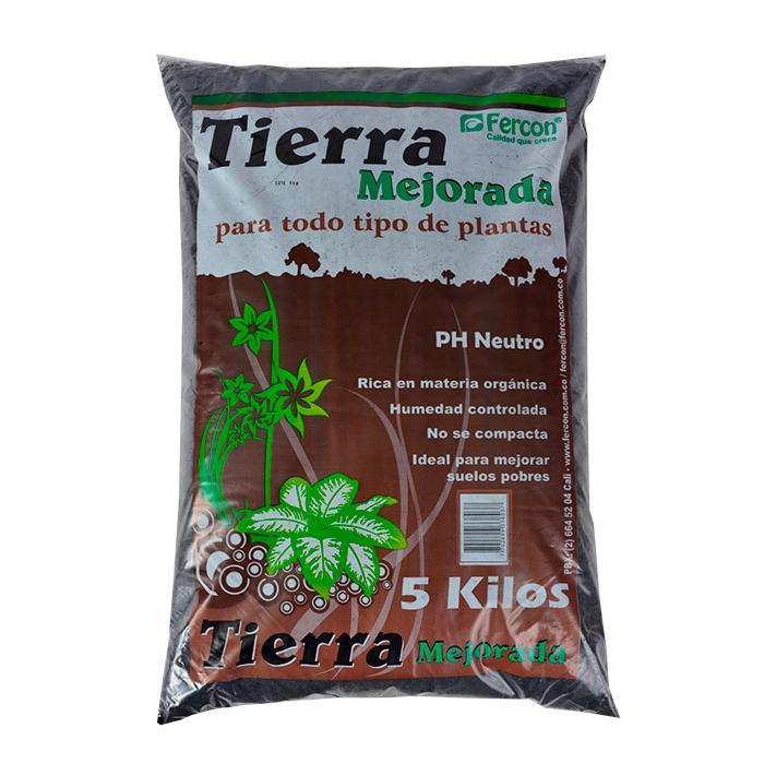 Tierra Mejorada Sustrato Siembra 5 kg