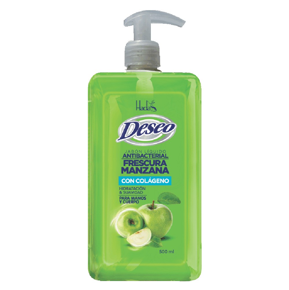 JABON LIQ MANZANA ANTIBACT DESEO *500ML