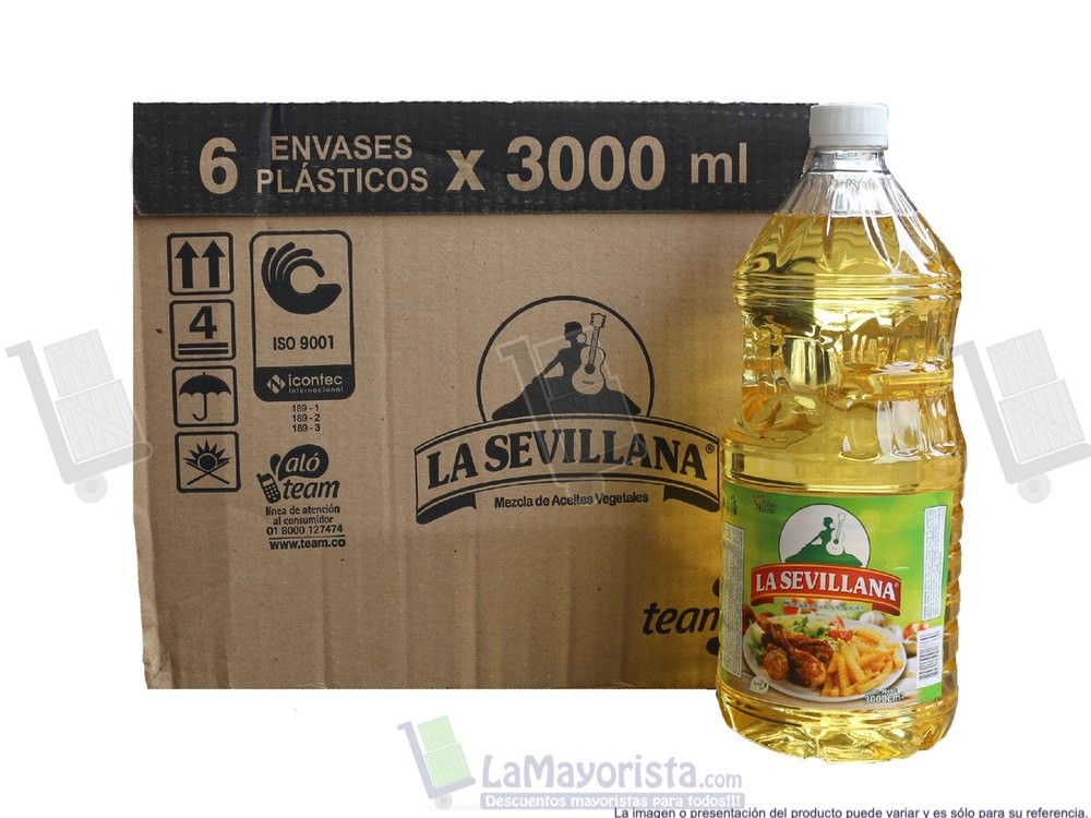 ACEITE LA SEVILLANA  X 3.000