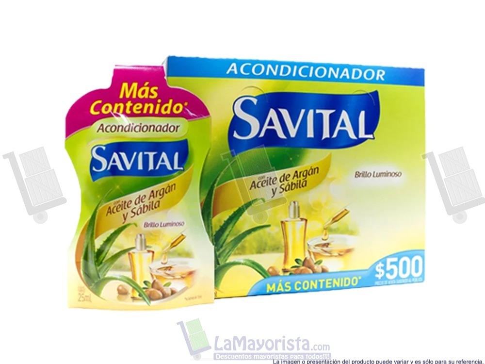 ACONDICIONADOR SAVITAL ARGAN X20