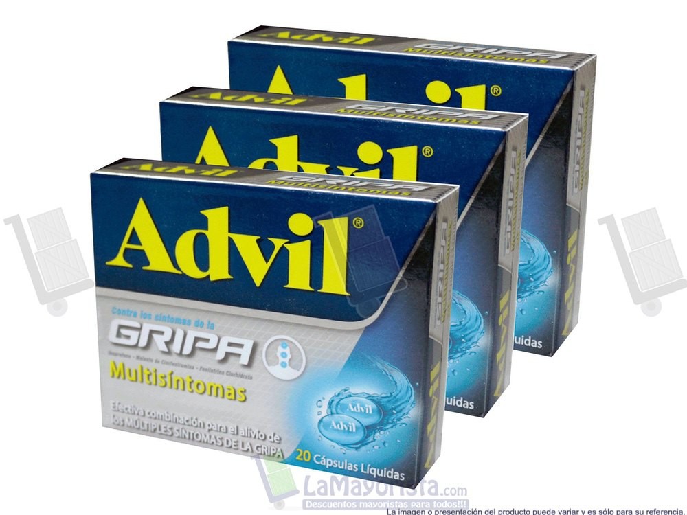 -Al por mayor- Advil Gripa X20