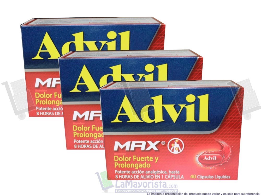 ADVIL MAX X40 CAPSULAS