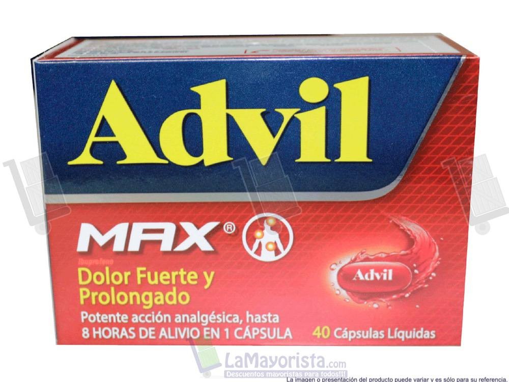 ADVIL MAX X40 CAPSULAS