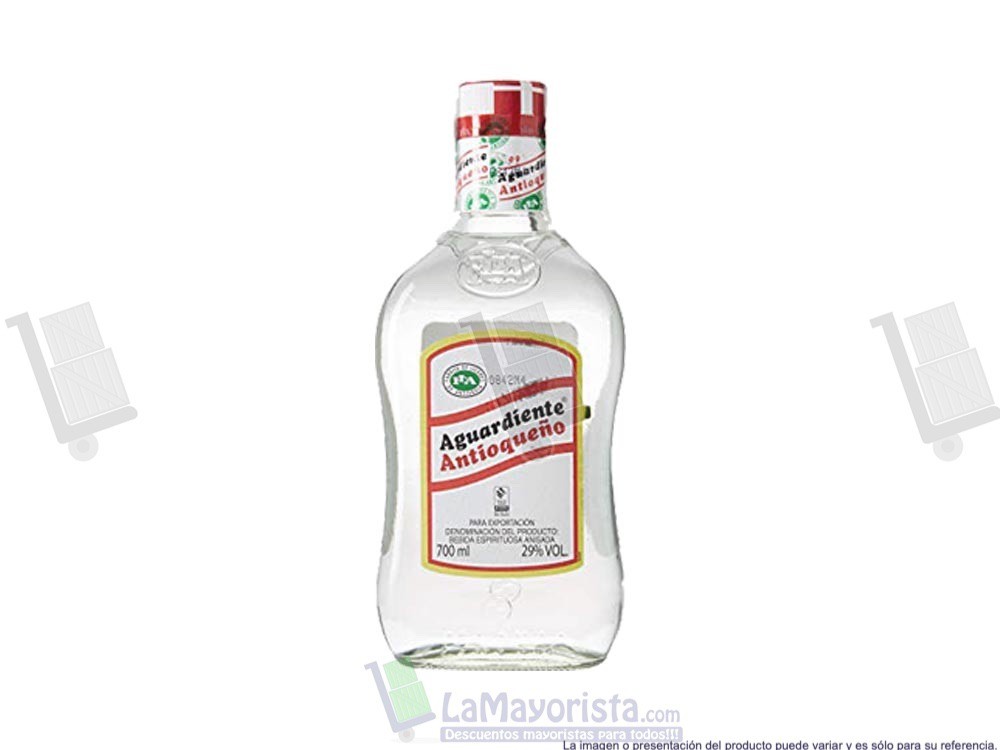 -Al por mayor- Aguardiente Antioqueño Rojo Botella