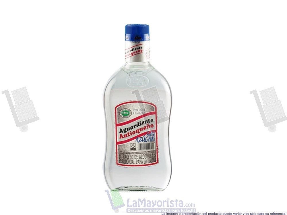 -Al por mayor- Aguardiente Antioqueño Sin Azucar Botella