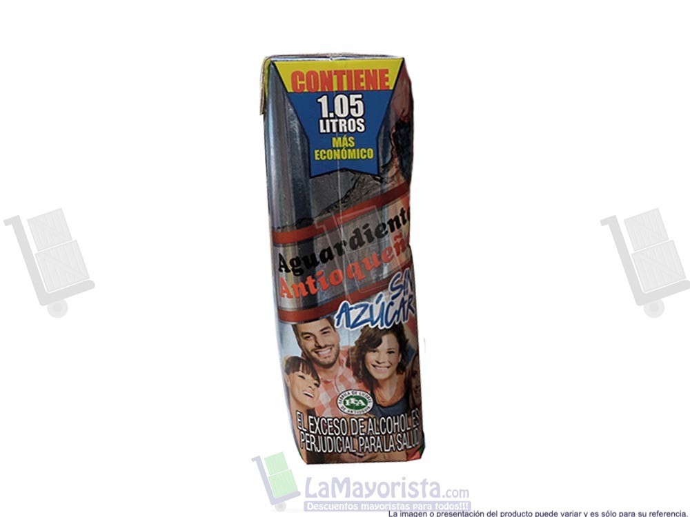 AGUARDIENTE TETRA SIN AZUCAR