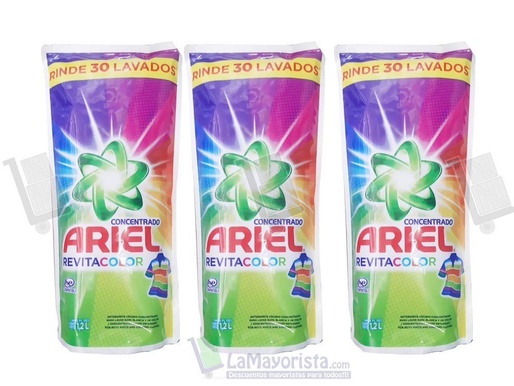 ARIEL LIQUIDO REVITACOLOR X1.200ml