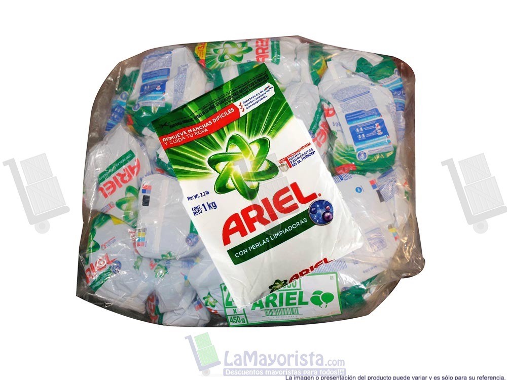 -Al por mayor- Detergente Ariel X 1.000Gr.