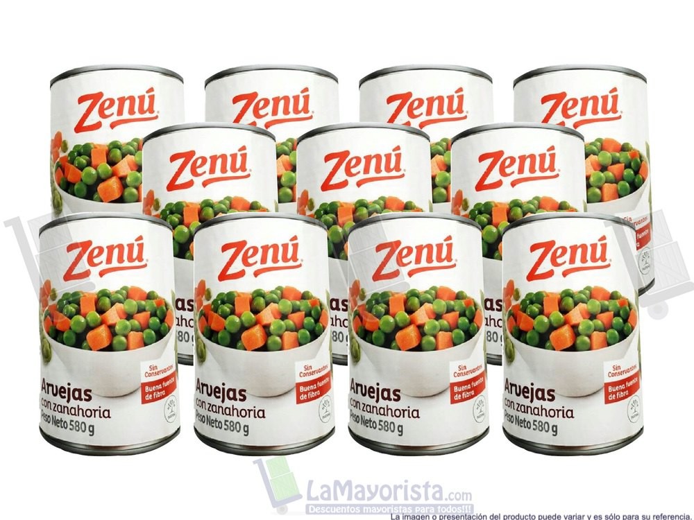 ARVEJAS CON ZANAHORIA GRANDE ZENU