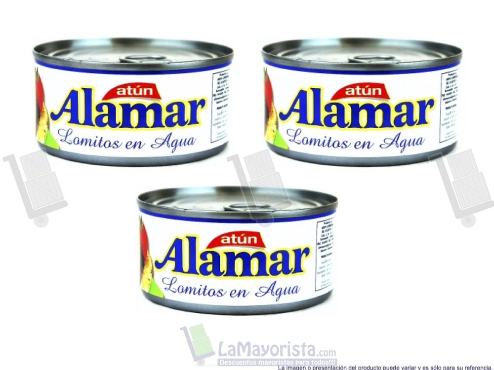 -Al por mayor- Atun Alamar Lomitos En Agua enlatado