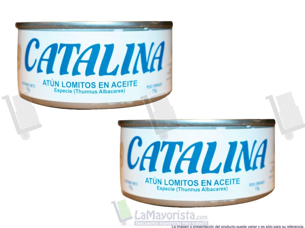 -Al por mayor- Atun Catalina Lomo Aceite X175Gr. enlatado