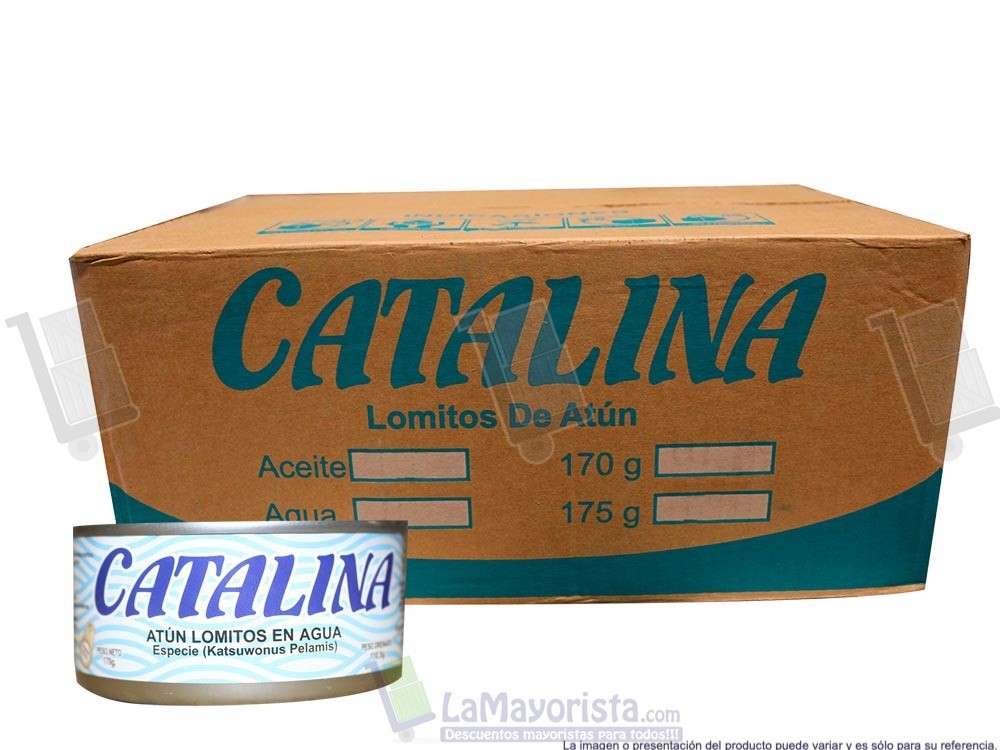 ATUN CATALINA LOMO AGUA  X175gr.