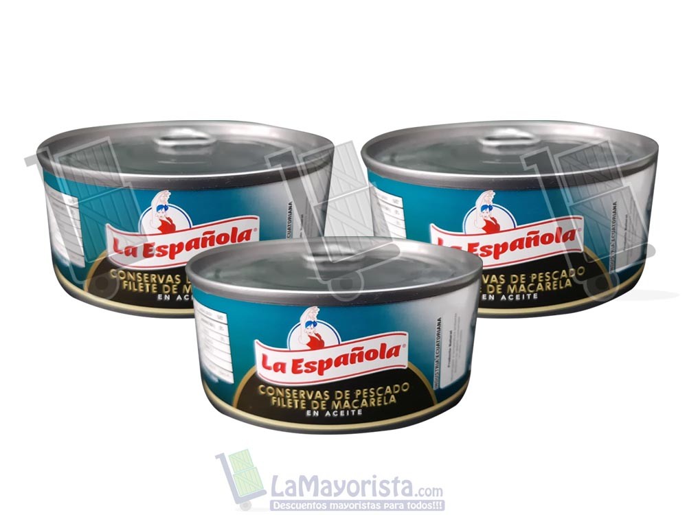 -Al por mayor- Atun La Española Macarela enlatado