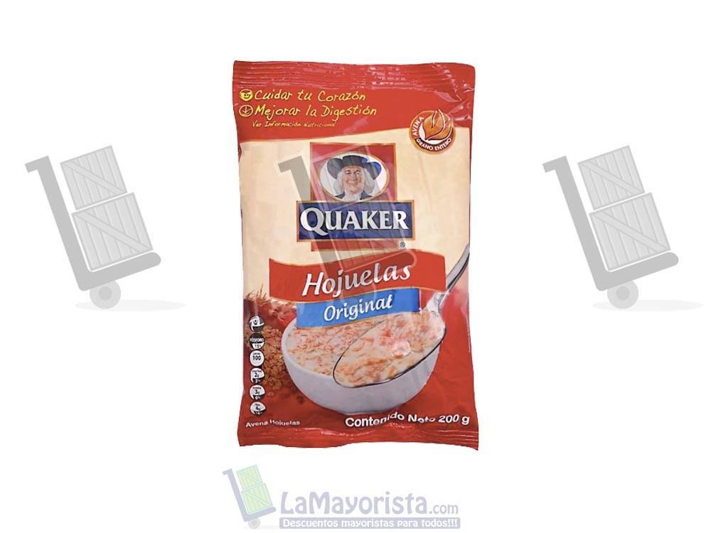 AVENA QUAKER HOJUELA 200gr.